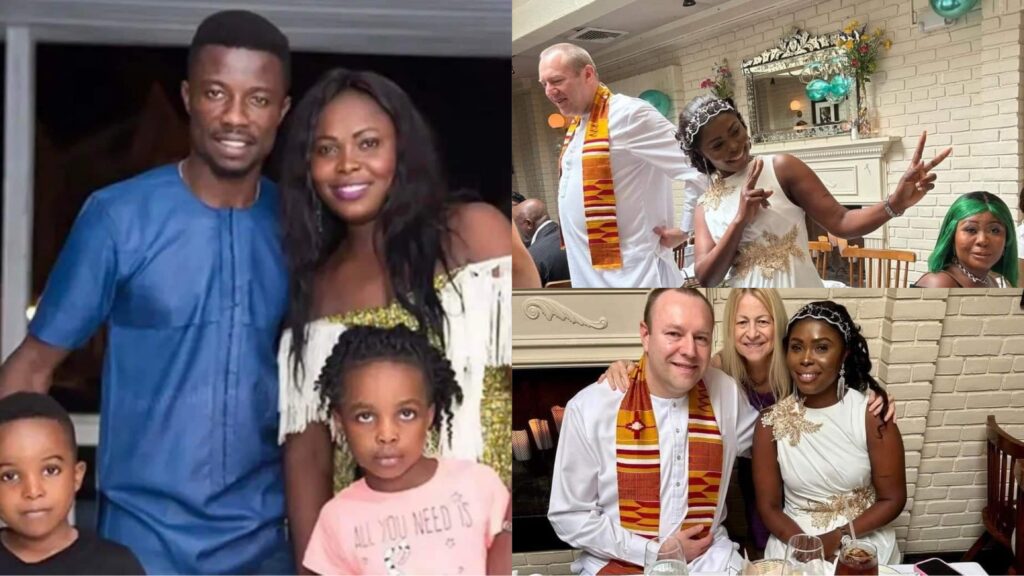 Kwaku Manu's wife married white man abroad