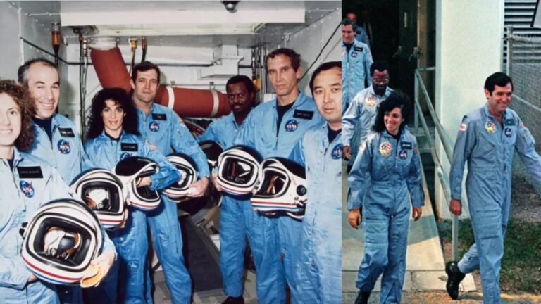 Last images taken of astronauts moments before fatal incident that saw all crew lose their lives