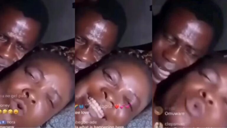 Full Live video session of Couple on Tiktok is currently trending