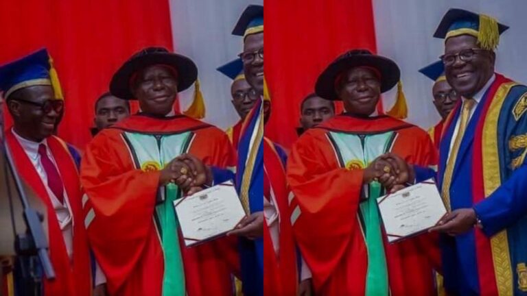 Asantehene honored with Doctor of Law at special UCC congregation