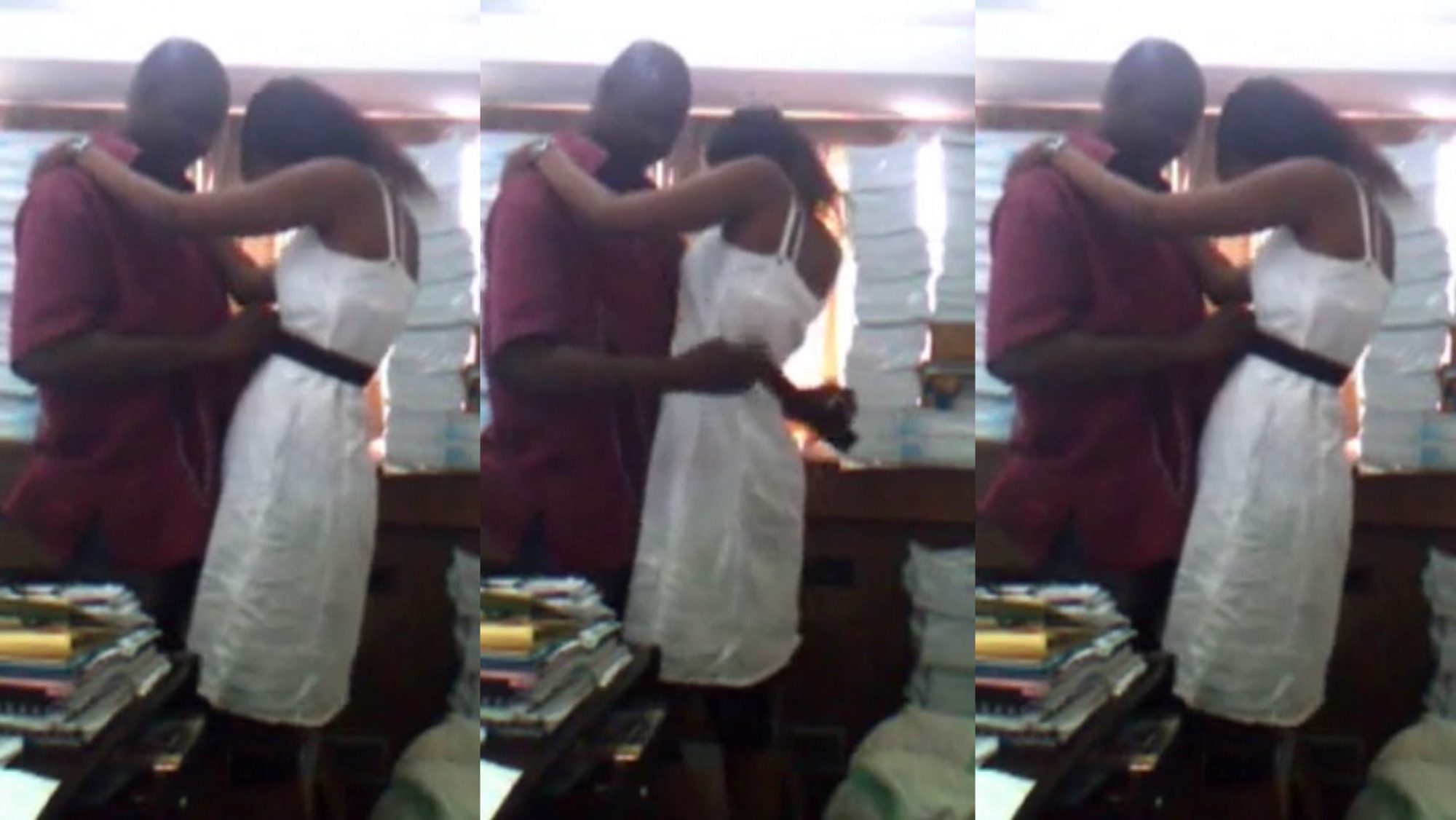 The boss and his secretary video