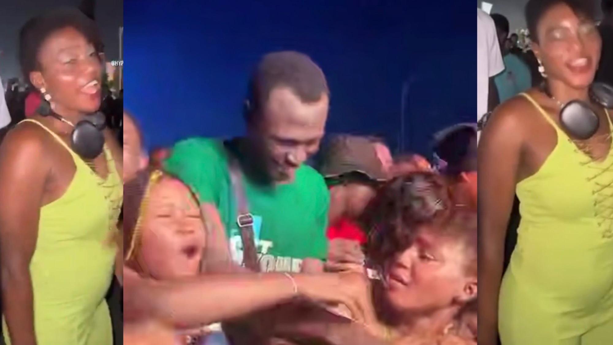 Trending videos of the woman at Shay Concert