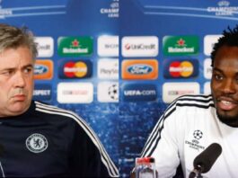 Carlo Ancelotti names Michael Essien as one of his Greatest Midfielders he Managed