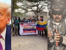 The US Army Is In Venezuela for Oil, Not For Democracy – Nigerian youth Protest Against Trump